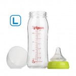 贝亲 AA91 宽口径玻璃奶瓶240ml