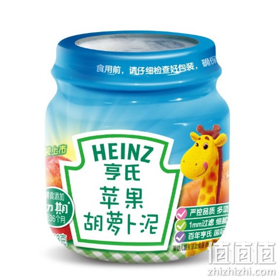 亨氏一段苹果胡萝卜泥