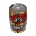 百帝王（Benedikeiner）小麦黑啤酒5L