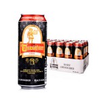 德国勇士黑啤酒 500ml*24听整箱