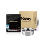 奔腾（POVOS）CH2051 文火功能电磁灶 赠汤锅