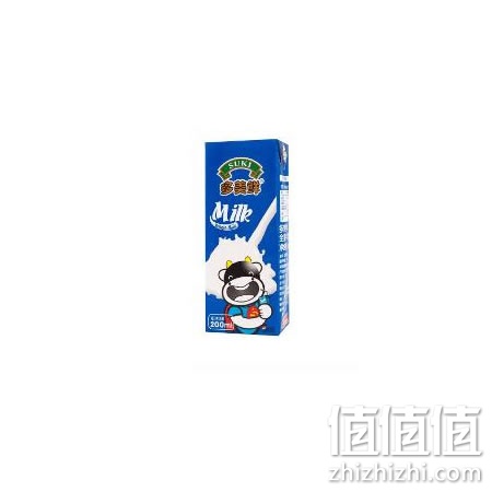 多美鲜 全脂纯牛奶 200ml*30盒