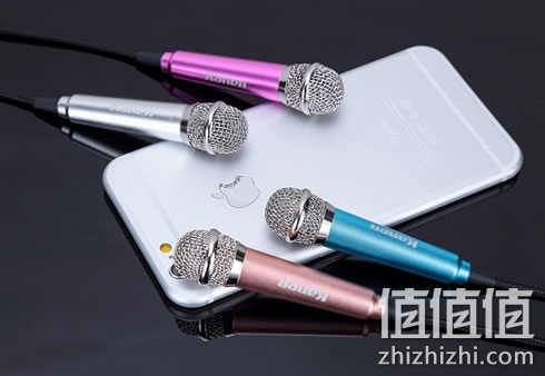 卡能M1苹果手机K歌唱吧专用迷你电容麦克风