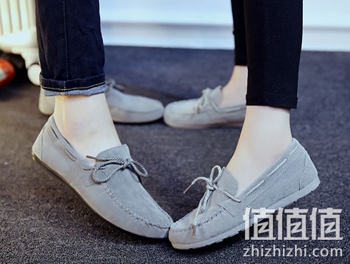 联迪男女情侣休闲板鞋豆豆鞋