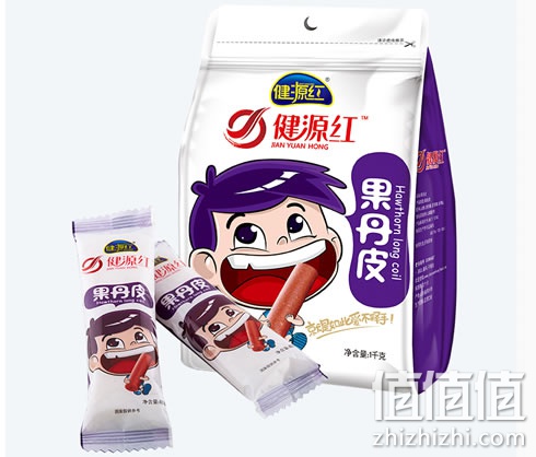 健源红山东特产果丹皮山楂卷 