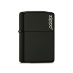 Zippo 芝宝 218ZL 黑色哑漆打火机