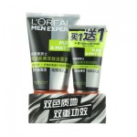 欧莱雅（LOREAL）男士控油炭爽双效洁面膏100ml+50ml