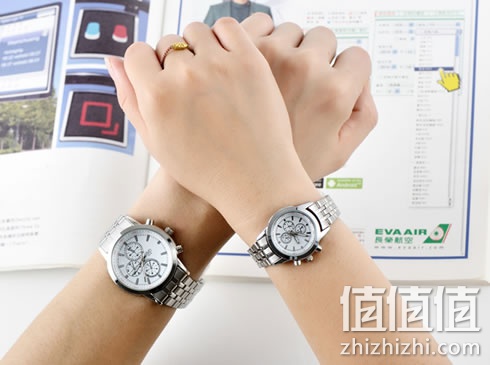 豪曼帝男女情侣防水石英手表腕表对表