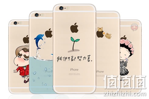 洛纳丹迪iphone6硅胶透明卡通手机壳