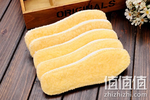 男女仿羊毛加厚保暖防臭鞋垫 