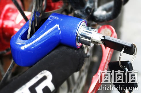 捷酷自行车摩托车通用碟刹锁报警锁