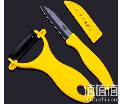 米卡乐削皮器陶瓷水果刀套装