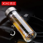 西艾双层便携玻璃杯 320ml