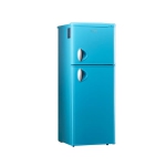 美的（Midea）BCD-132CM(E) 132升双门冰箱 天际蓝