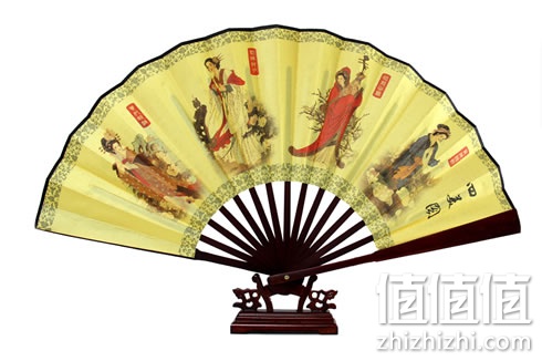 伟龙中国风古典古风复古折扇 