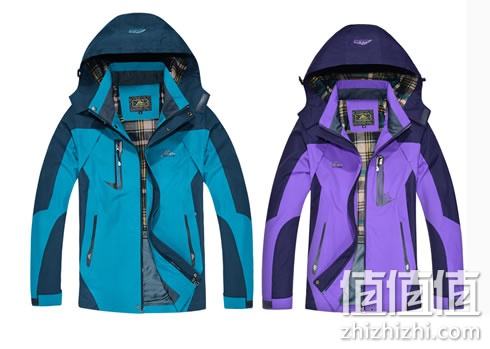 达斯登男女薄款户外登山服冲锋衣