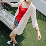 伊莎斯汀女士中长款七分袖防晒衣