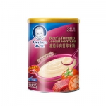 嘉宝（Gerber）番茄牛肉营养米粉 225g罐*2