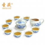 唐丰陶瓷茶具 10件套