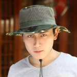 娅曼茜男士户外遮阳帽渔夫帽