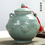真盛陶瓷茶叶罐密封罐