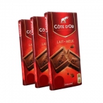 克特多金象 Cote D'or 精致牛奶巧克力100g*3块