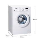 西门子 XQG60-WM08X0601W 6公斤滚筒洗衣机