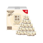 清风原木纯品3层270段27卷卷纸