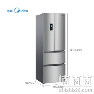 美的BCD-303WTZM(E)多门冰箱