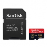 闪迪（SanDisk）至尊超极速 UHS-I MicroSDXC存储卡64GB