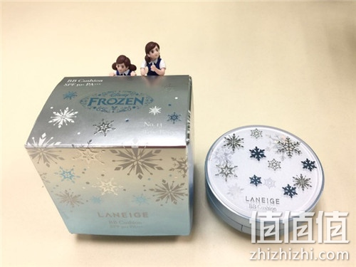 无瑕雪颜冰肌闪耀！兰芝 气垫BB霜 迪士尼冰雪女王限量版