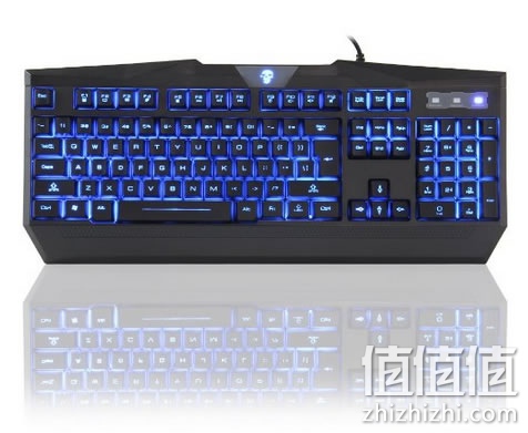BlueFinger USB有线背光机械键盘