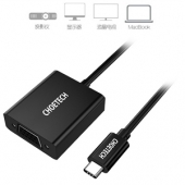 苹果专享！CHOETECH Type-C转VGA 铝合金高清转换器 USB3.1