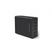 多重优惠！CHOETECH 6口USB 桌面充电器 黑色