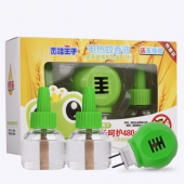 不刺鼻！青蛙王子婴儿电热蚊香液套装（蚊香液+加热器）