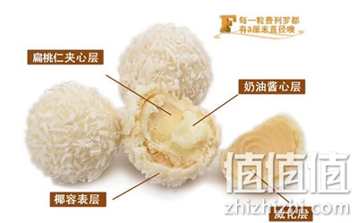 费列罗拉斐尔椰蓉扁桃仁糖果酥球