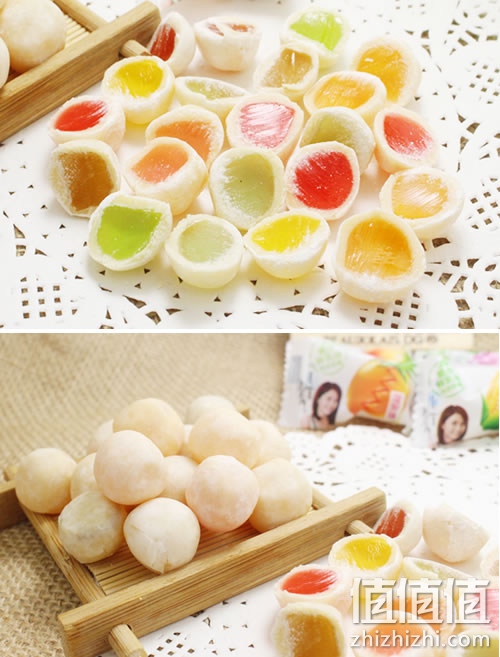 好利源食品脆皮鲜乳球糖果