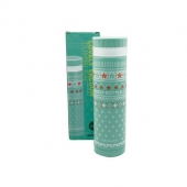 小巧玲珑！乐扣乐扣（lock&lock）LHC4103-G 英伦保温杯 300ml*2个 绿色