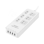 省充电器！奥睿科（ORICO）TPC-6A4U 六位总控插座（4USB接口/1.5米）*3个