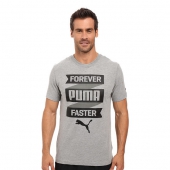 简单帅气！PUMA 彪马 Forever Fast Banner 男士短袖T恤 6PM价格