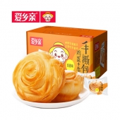 松软可口！爱乡亲 手撕面包 800g*2箱