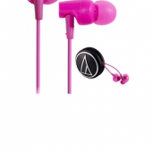 创新甜美女声！铁三角（Audio-technica）ATH-CLR100 耳机 粉色