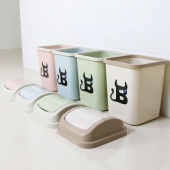 创意摇盖！百纳邦首垃圾桶