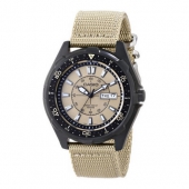 金典之作！Casio 卡西欧 AMW110-9AV 经典男士尼龙表带不锈钢石英手表 美国亚马逊售价