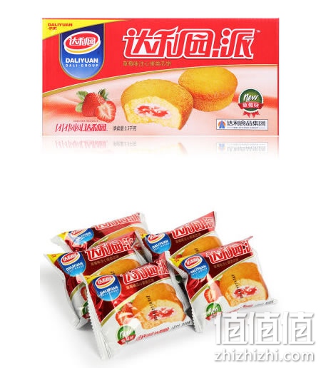 达利园草莓注心派