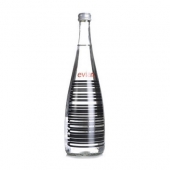 买一送一！依云（evian）× ALEXANDER WANG 2016年限量瓶 矿泉水 黑色 750ml*2瓶