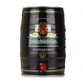 纯正黑啤！福德堡（feldschloesschen）黑啤酒 5L 桶装