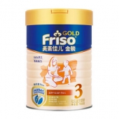优质奶源！美素佳儿（Friso）金装幼儿配方奶粉 3段 900克