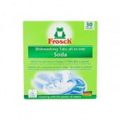 三效合一！菲洛施（Frosch）洗碗机专用洗涤块 苏打配方 600g*3盒
