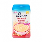 美味健康又营养！Gerber 嘉宝 婴儿1段燕麦米粉辅食 美国亚马逊售价